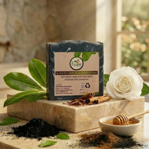 Cinnamon & Activated Charcoal Soap